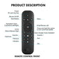2.4G BT5.0 Dual Mode Air Mouse IR Learning New G60S Pro BT Wireless Voice Remote Control  With Backlit Light For Android TV Box