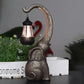 1 Pack Elephant-Shaped LED Solar Lights Garden Resin Crafts Ideal for Patio Decor Used For garden，yard，pool，Lawn 100mah