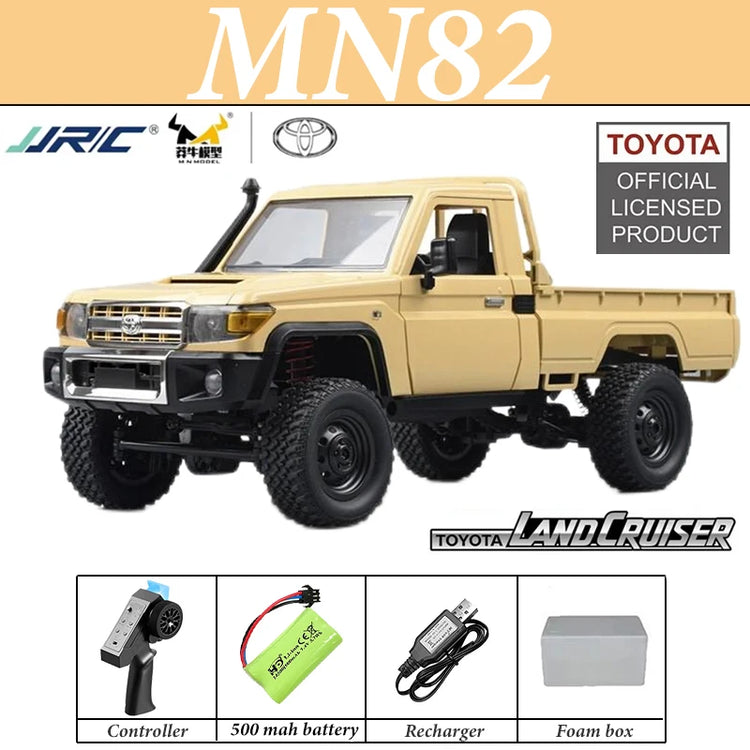 MENGXI MN82 Pro RC Car 1/12 4WD Simulation Off-road Climbing Car - ElectronAge
