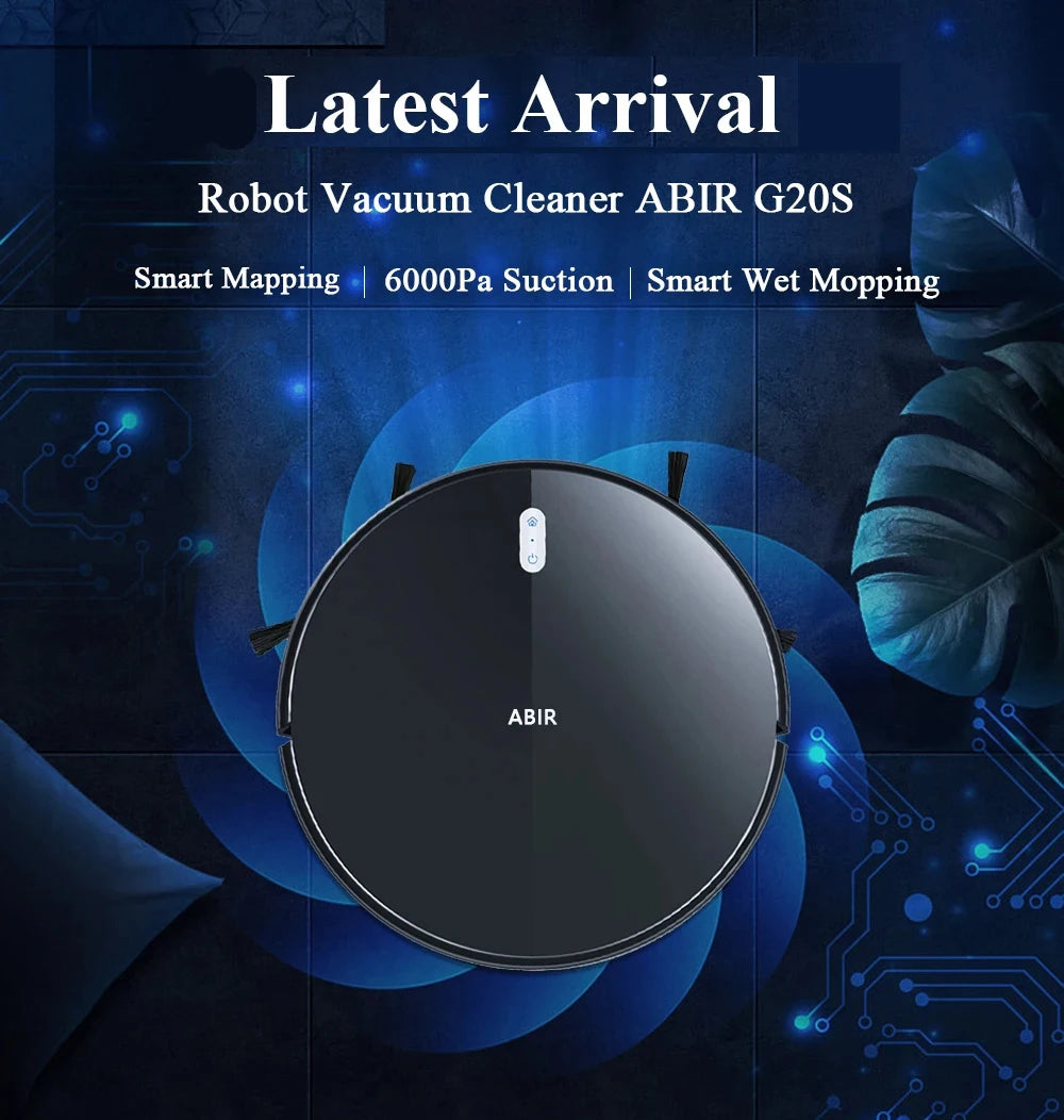 ABIR G20S Robot Vacuum Cleaner - ElectronAge