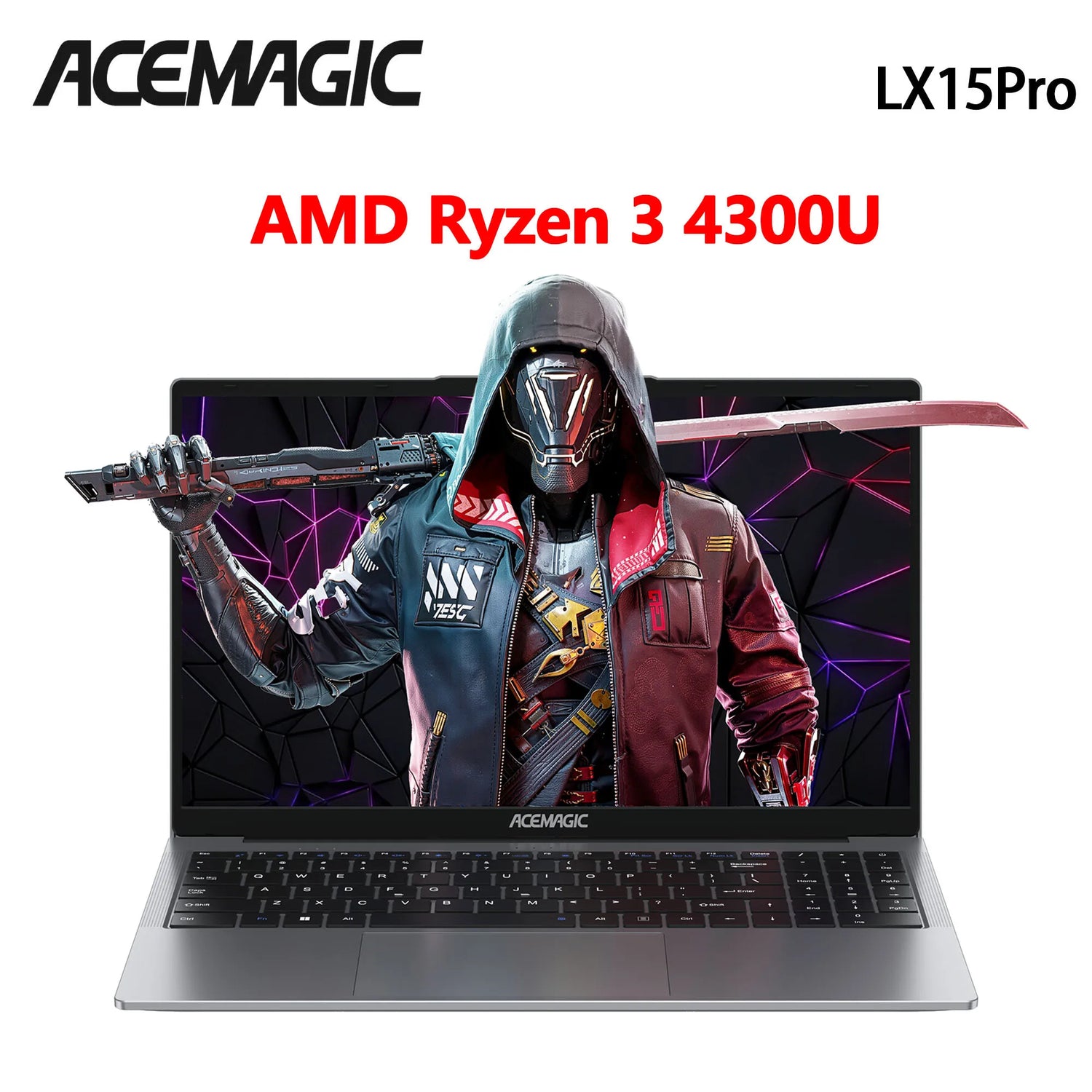 ACEMAG 15.6Inch FHD IPS AMD Ryzen 3 Laptop - ElectronAge