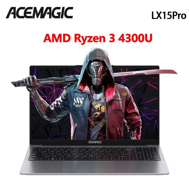 ACEMAG 15.6Inch FHD IPS AMD Ryzen 3 Laptop - ElectronAge