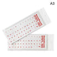1PC Multicolour Russian Transparent Keyboard Stickers Language Alphabet Black White Label For Computer PC Dust Protection Laptop