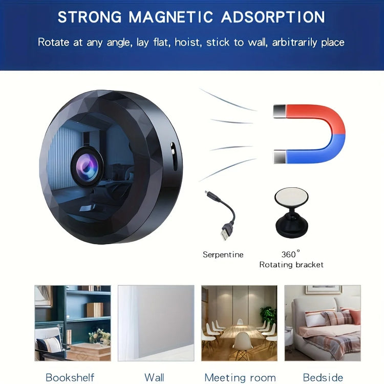 Mini WiFi Camera 1080P HD Wireless Security Camera - ElectronAge