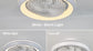 6-Speed Enclosed Circular Fan Light with Remote Control, Bedroom Fan Light, Living Room Bedroom Dining Room Ceiling Light