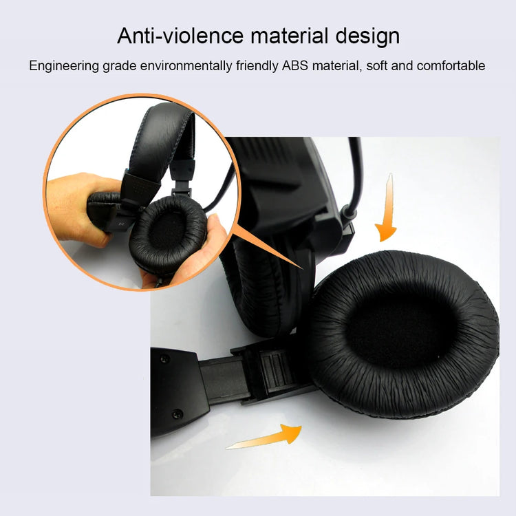 kebidumei 3.5mm Wired Headsets Operator Headphones - ElectronAge
