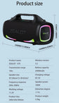 Zealot S79 100W Wireless speaker - ElectronAge