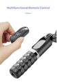 Selfie Stick Tripod Desktop Gimbal Stabilizer Face Tracking Fill Light 360 Rotation for Live Video Shooting Aluminum Alloy Q18