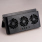 Solar Powered Car Radiator Cooling Fan With 3 Air Outlets Car Window Air Vent Fan USB Powered Auto Ventilation Fan For All Cars