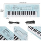 37 Keys Kids Electronic Piano with Microphone Educational Toys Musical Instrument for Kids Toddlers Boys Girls Birthday Gift