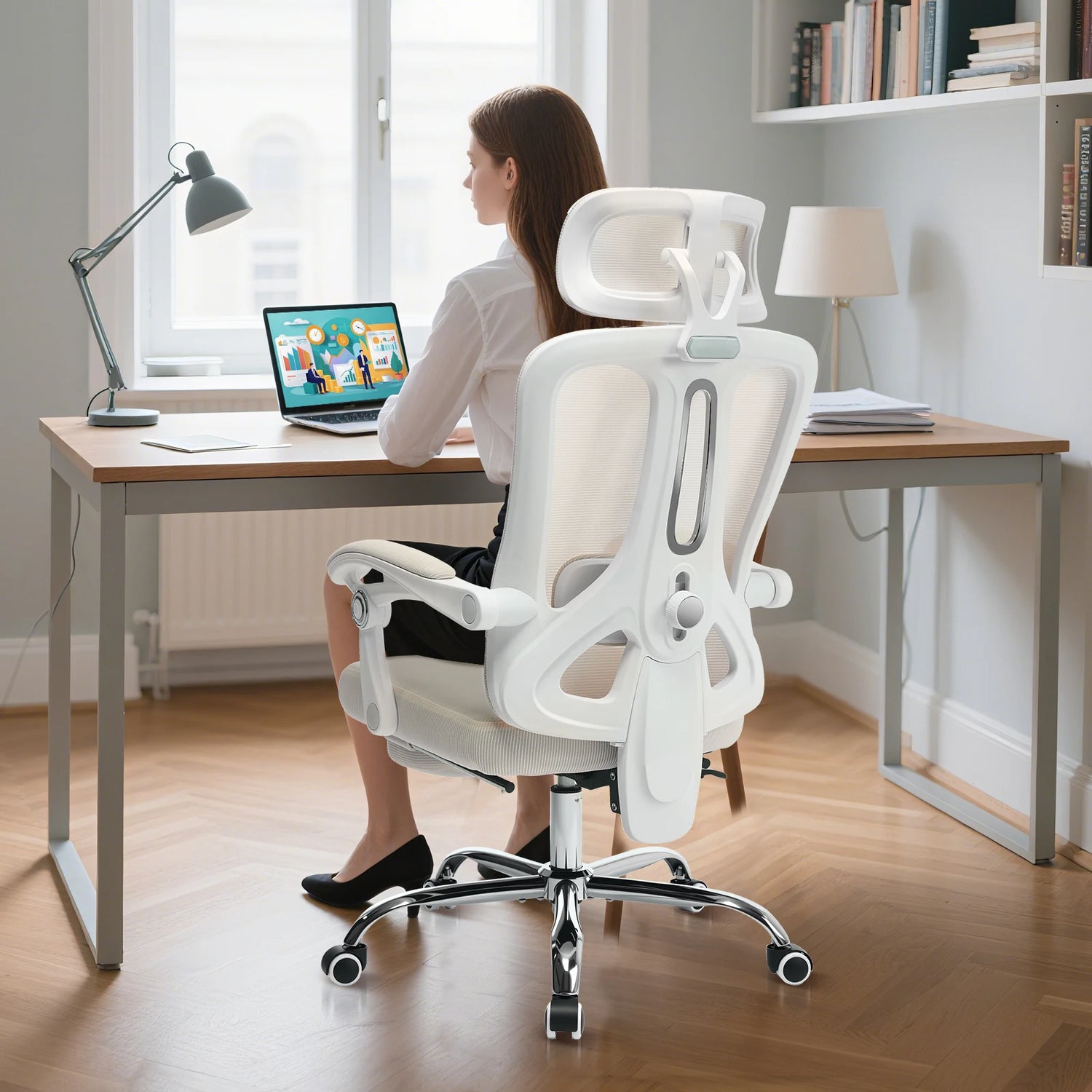 TWISTER Ergonomic Office Chair Adjustable Lumbar - ElectronAge