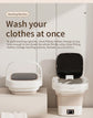 9L Foldable Washing Machine With LCD Display Spin Dryer Automatic Mini Underwear Sock Centrifuge Portable Mini Washing Machine