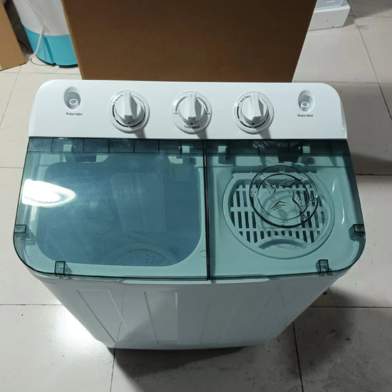 6kg Standard Home Use Double Drum Portable Twin Tub Washing Machine 6kg Easy Operation Twin Tub Washing Machine