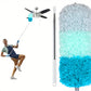 Telescopic Duster – Microfiber, Ceiling Cleaning, Extendable Handle, Multi-Head Replacement, No Climbing Needed