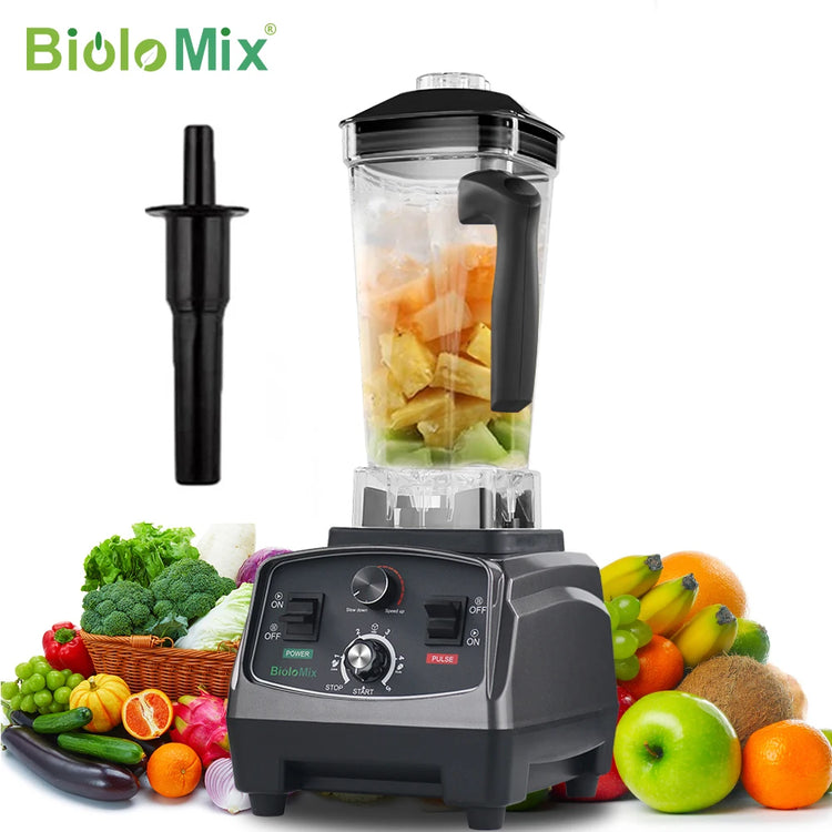 BioloMix 3HP 2200W Heavy Duty Grade Timer Blender - ElectronAge