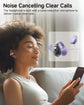 QCY Crossky C30 Ear Clip Earphones Bluetooth 5.4 Wireless Open Ear Sports TWS Earbuds Dual-Connection Headphones