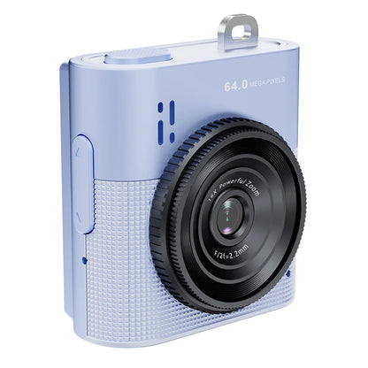 64MP Mini Thumb Camera Student Action Camera 16x Digital Zoom Digital Camera 1.4" IPS Screen Portable Video Recorder Camcorder