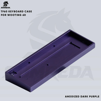 SUMREDA TF60 Aluminum Keyboard Shell GH60 60% Keys Layouts GH60 Keyboard Case For Wooting 60HE Mad 60he Win60 keyboard Cover