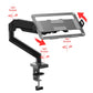 Aluminum Desktop Mount Fully Adjustable Laptop Desk - ElectronAge