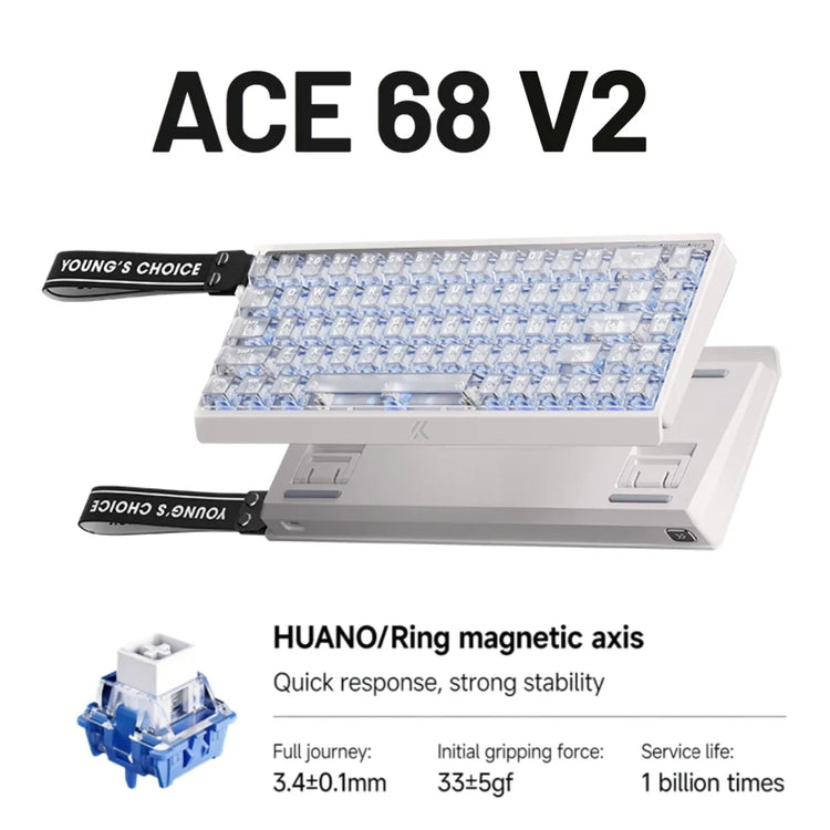 MCHOSE ACE68 V2 gaming keyboard - ElectronAge