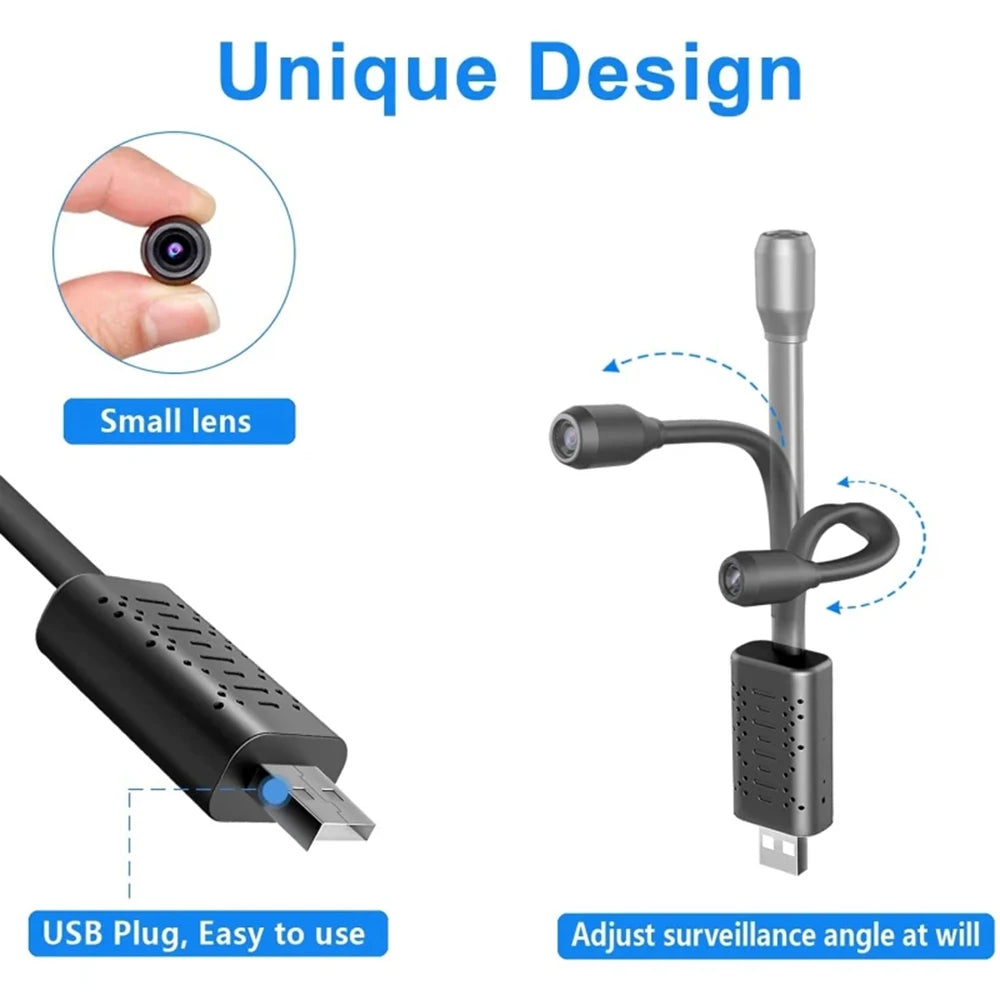 Virwir Mini Camera 4MP Wifi Night Vision - ElectronAge