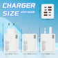 Xiaomi 240W Multi Port Charger PD Smartphone Fast Charging 4USB4 Type-C Charging Head European and American Standard Adapter