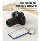 2-in-1 Lightning to SD TF Card Reader