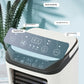 USB Portable Air Conditioner Fan Mini 3 Gears Home Desktop Cooling Fan LED Night Lamp Air Cooler for Room Office Camping 선풍기 - ElectronAge