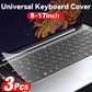 3 Size Universal Laptop Keyboard Cover Protecter 10/14/16 inch Waterproof Dustproof Silicone Notebook Keyboard Film for Macbook