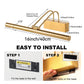 BrightSide Fixtures Rechargeable LED Wall Lamp 40CM