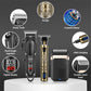 Professional Hair Clippers for Men Cordless Hair Clipper for Hair Cutting Kit 3-in-1 LED Haircut Set with Foil Shaver USB Barber