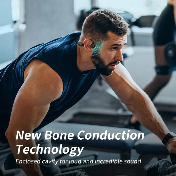 YWYW open ear run Bone Conduction Bluetooth Headphones - ElectronAge