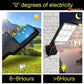 4pcs high-brightness floodlight, 108 lamp beads COB chip, IP44 waterproof, home commercial multi-scene lighting