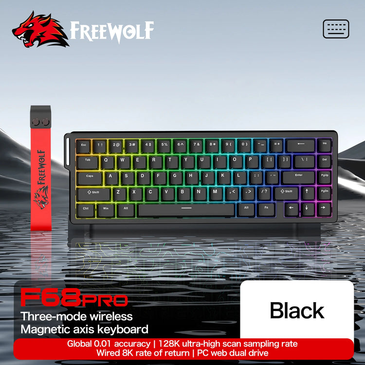 Magnetic Switch Keyboard ATTACK SHARK X68HE - ElectronAge