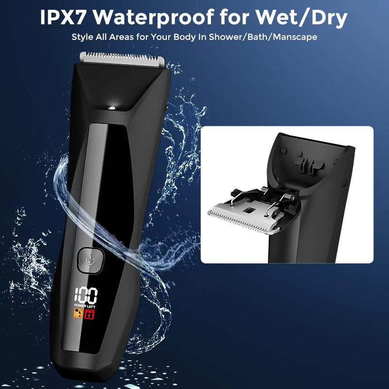 SEJOY Body Pubic Hair Trimmer for Men - ElectronAge