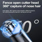 Professional Nose Hair Trimmer Multifunctional USB Rechargeable Facial Hair Remover for Men Nose Hair Shaver for Nasal Clearance