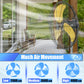 20-Inch Metal Pedestal Fan, Industrial Metal Standing Fan with Adjustable Height, 3 Speeds, 80° Oscillation & 50° Head Tilt