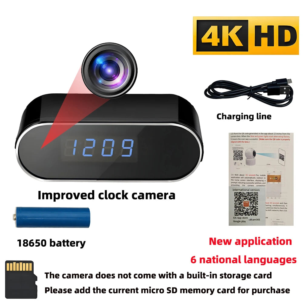 New 4KHD Mini WiFi Camera for Improved Clarity - ElectronAge