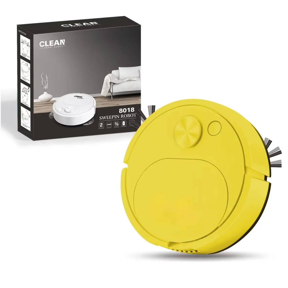 Donirt Vacuum Cleaner USB Charging Sweeping Robot - ElectronAge