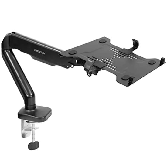 Desk Mount with Gas Spring Height Adjustable Stand - ElectronAge