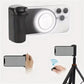 2025 MagSafe Smartphone Camera Shutter Grip Bluetooth Selfie Handle Camera Photo Stabilizer with Fill Light for Iphone Android