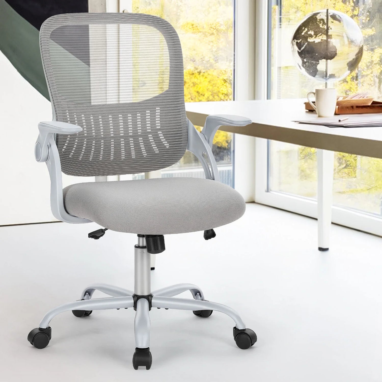 JHK Ergonomic Mesh Backrest Office Desk Chair - ElectronAge