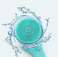 5 in 1 Electric Shower Cleaning Brush Set Rechargeable Long Handle Silicone Back Rubbing Brush for Bath Body Cleaning & Massage