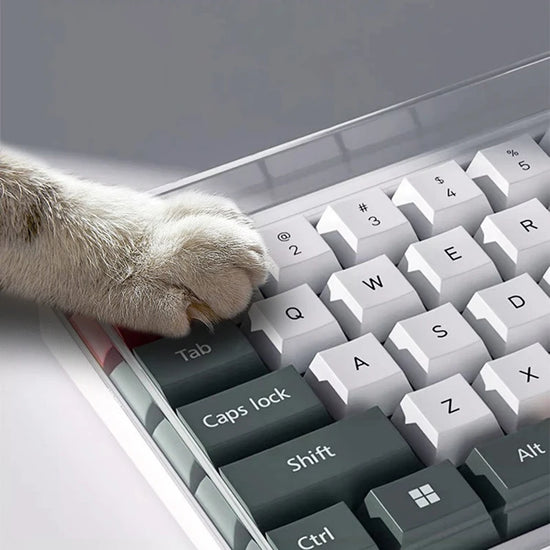 **78/108 Keys Acrylic Transparent Dust-Proof Keyboard Case Mechanical Keyboard Dust Cover For E-Sports Computer Gamer