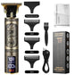 Beard Trimmer Hair Clippers Cordless Hair Cutting Barber Shaving Machine - ElectronAge