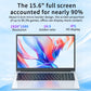 BYONE 15.6 Inch Slim Laptop