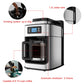 XEOLEO Automatic Coffee Machines 2 In1 Drip LED-Display Electric Bean Coffee Maker Espresso Tea Boiler Drip Mill Beans Grinding