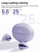 QCY Crossky C30 Ear Clip Earphones Bluetooth 5.4 Wireless Open Ear Sports TWS Earbuds Dual-Connection Headphones