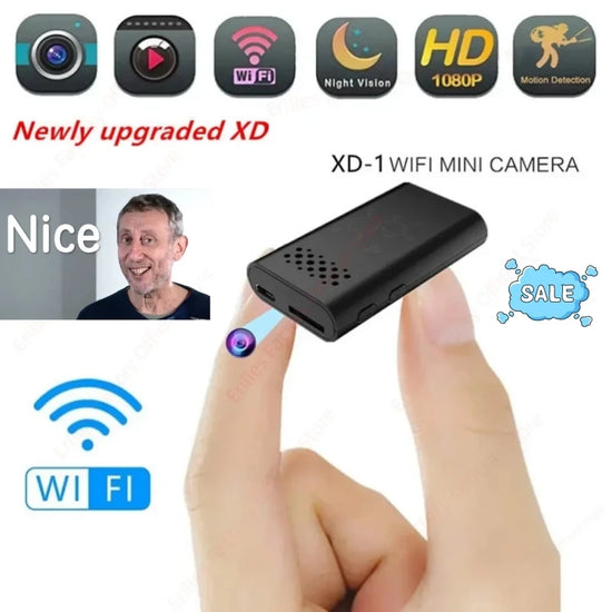 Subminiature Camera 1080P HD Smart Home Security Protection Mini Cam Wifi IR Night Vision Remote Monitoring Micro Ip Camcorders