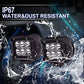 2-4 pcs Car Led Light Bar 18W Work Light Lamp spot flood beam 4" Motorcycle Tractor Boat Off Road 4WD 4x4 Truck SUV ATV 12V 24V